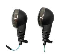 Juvra Luz señal giro motocicleta Bombilla de motocicleta para señales indicador luz intermitente KLX250SF KLX 250SF 2009-2011 2012 para Ninja 250 EX250(Smoke 2pcs)