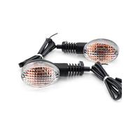 Juvra Luz señal giro motocicleta Luces intermitentes para motocicleta, luces indicadoras direccionales para 250R KLX250SF S VN650 KLX230(B)