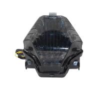 Juvra Luz señal giro motocicleta Luz trasera de freno motocicleta con para giro para reemplazo señales para Yamaha YZF R3 R25 Y15ZR MT07 FZ07 LC150 rojo(Smoke)