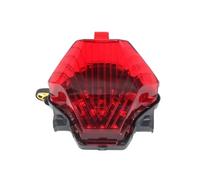 Juvra Luz señal giro motocicleta Luz trasera de freno motocicleta con para giro para reemplazo señales para Yamaha YZF R3 R25 Y15ZR MT07 FZ07 LC150 rojo(Rojo)