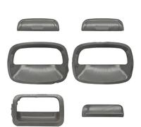 Juvra Manija exterior del coche Manija exterior de puerta coche para Suzuki para Jimny JB64 JB74 2019-2024, 3 cubiertas laterales Cubierta