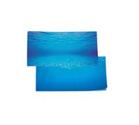 Juwel Poster de Fondo Oceano Azul para acuarios