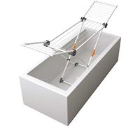 JUWEL Tendedero de Ropa, 12 m, Tamaño Mini, Color Gris