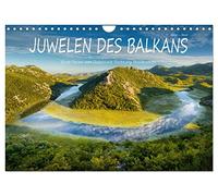 Juwelen des Balkans (Wandkalender 2026 DIN A4 quer), CALVENDO Monatskalender: Fotografien aus Kroatien, Bosnien und Herzegowina, Montenegro und Albanien