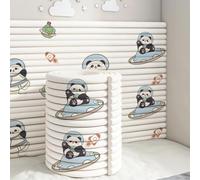 JUXDZISHW Gris,0.4 * 2,Anticolisión Acolchado Pared de Esponja Autoadhesivo - Multiusos Protector Pared Cama Niños Autismo, Espuma para Tapizar Paneles Decorativos DIY Cortable para Tatami