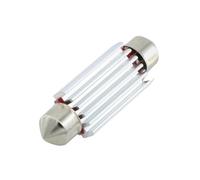 JUXERP 4 Uds C5W 39mm Canbus luz de Placa de matrícula Bombillas, for BMW, E30 E39 E60 E61 E38 E46 E65 E90 325i 330i M3 Etc. Luz de matrícula