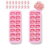 JUXINDA My Water Broke 36 piezas de 1.2 muñecas y 2 piezas de 14 grids Baby Shower Ice Cube Game, Blanco