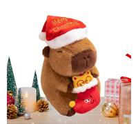 juxouoo Peluche de Navidad, suave cojín de Navidad con, animales de peluche - para niños, niñas, niños pequeños, vacaciones, fiesta, dormitorio, sofá, oficina, habitación infantil, guardería, coche