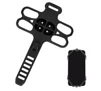 juxouoo Soporte para Móvil de Bicicleta - Soportes Ajustables de Silicona Amortiguadores - Portamóvil En Motocross - para Viajes Largos Trabj Comunic Traslados Vacac Fin Semana