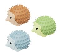 JUYAXIN 3 piezas de juguete de mentas para gatitos jugando masticando dientes, divertido juguete para lamer gatos, aperitivos con forma de erizo, durabilidad para gatos