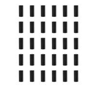 JUYAXIN 30 tapas de crimpado de extremo de cable de bicicleta de aleación de aluminio, extremos de freno, para bicicletas de montaña, carretera, tapas de extremo de montaña duraderas para ciclismo