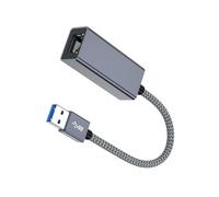 JUYAXIN Adaptador de red Gigabit USB 3.0 a RJ45 de velocidad rápida para una compatibilidad sin problemas del NAS y una transferencia de datos eficiente