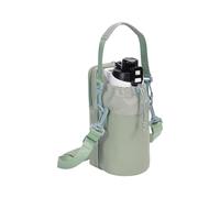 JUYAXIN Bolsas de nailon resistentes con diseño de retención térmica, correa ajustable y soporte para dispositivos para expediciones al aire libre, bolsa de botella de agua