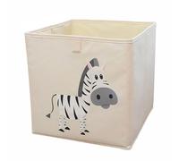 JUYAXIN Caja de almacenamiento plegable con temática de animales para niños, cubo organizador con asas, gran capacidad, para sala de juegos, juguete plegable