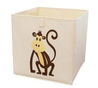 JUYAXIN Caja de almacenamiento plegable con temática de animales para niños, cubo organizador con asas, gran capacidad, para sala de juegos, juguete plegable