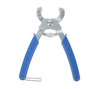 JUYAXIN Clip automático para aves de corral, herramienta de montaje de aleaciones con estilos de taza, control de flujo para gallineros, accesorios resistentes