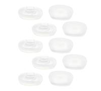 JUYAXIN Cojines de nariz ajustables de silicona para niños, ajuste cómodo, fácil de instalar, marco antideslizante, accesorios para la nariz, almohadillas para la nariz para niños, talla única, como