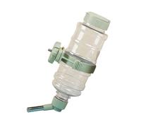 JUYAXIN Comedero de agua colgante que ahorra espacio para animales pequeños, bebedero automático con depósito grande, botella de agua automática para mascotas para jaulas