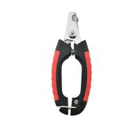 JUYAXIN Cortador de uñas para mascotas con punta redonda para perros, herramienta de aseo con mango antideslizante, suministros para animales, tijeras de regalo para gatos para perros, garras de dedo