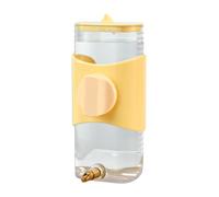 JUYAXIN Fuente de agua para mascotas pequeñas de 300 ml, dispensador de botella, alimentador, jaula, botellas colgantes, a prueba de fugas, para jaula al aire libre, colgantes grandes