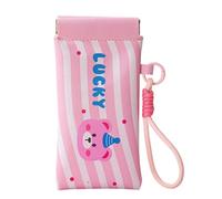 JUYAXIN Funda de viaje para anteojos de alta calidad con clip seguro anticaída para llaves de teléfono, soporte portátil para gafas, B, Talla única