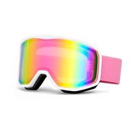 JUYAXIN Gafas de snowboard antivaho, de doble capa, resistentes al viento, para mujer y esquí de doble capa