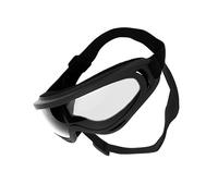 JUYAXIN Gafas de sol para perros con bloqueo solar, correa ajustable, a prueba de polvo, gafas de sol para razas medianas a grandes, gafas activas a prueba de viento para mascotas