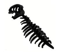 JUYAXIN Gorro transpirable de dinosaurio con divertido diseño de esqueleto, ideal para diversión de disfraces y actividades al aire libre, sombrero de esqueleto de dinosaurio