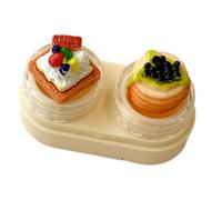 JUYAXIN Kits de lentes de cupcakes de dibujos animados con herramientas de uso, soporte para lentes de cajón para estilos de vida ocupados y cambios rápidos de lentes, Y