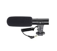 JUYAXIN Micrófonos DSLR sensibles de 70 horas de salida de sonido continua de 3,5 mm para transmisiones en vivo, micrófonos de cámara réflex digital