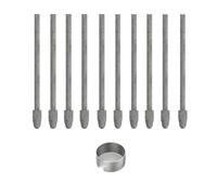 JUYAXIN Paquete de 10 puntas texturizadas PW517 PW110 para herramientas de arte digital KD200, accesorios de mango antifatiga, herramientas de arte digital, accesorios de mango antifatiga