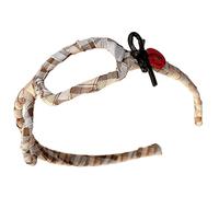 JUYAXIN Popular diadema con marco de gafas a cuadros, accesorios de peinado para mujeres y adolescentes, divertida diadema con lazo