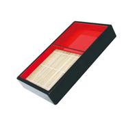 JUYAXIN Soba - Plato de fideos con tapete de drenaje, bandeja de aperitivos, plato de comida para sashimi, para apartamentos, hogares, cocina, para el hogar, fiestas, reuniones, restaurantes