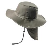 JUYAXIN Sombrero de sol grande para mujer, para viajes, senderismo, compras, deportes, viajes, camping, malla transpirable, para actividades, Ejercito Verde, Talla única