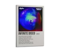 JUYERGWERKJ Kylie Minogue - Álbum infinito de discoteca, póster estético para pared, decoración de lienzo, pintura vintage para sala de estar, dormitorio, 20 x 30 cm, estilo marco