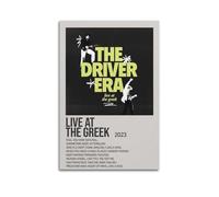 JUYERGWERKJ Póster decorativo de The Driver Era Album Live At The Greek - Póster estético decorativo para pared, pintura en lienzo vintage para sala de estar, dormitorio, 60 x 90 cm, estilo sin marco