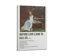 JUYERGWERKJ Póster estético de Jessie Reyez Album Before Love Came to Kill Us, póster decorativo para pared, pintura vintage en lienzo para sala de estar, dormitorio, 40 x 60 cm, estilo marco