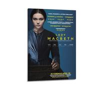 JUYERGWERKJ Póster estético de Lady Macbeth para pared, decoración de lienzo, pintura vintage para sala de estar, dormitorio, 50 x 75 cm, estilo marco