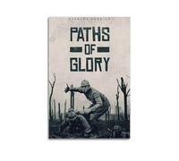 JUYERGWERKJ Póster estético de Paths of Glory para pared, decoración de lienzo vintage, pintura para sala de estar, dormitorio, 30 x 45 cm, estilo sin marco