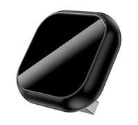 JUZELY Adaptador CarPlay Inalámbrico 2 en 1 para Audi Q4 E Tron 2022 2023 2024, Compatible con Android Auto e iOS, Bluetooth 5.0, Plug & Play, Conexión Rápida y Estable,A-Black