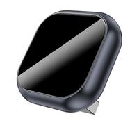 JUZELY Adaptador CarPlay Inalámbrico 2 en 1 para Chevrolet S10 2017-2024, Compatible con Android Auto e iOS, Bluetooth 5.0, Plug & Play, Conexión Rápida y Estable,C-Grey