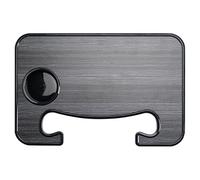 JUZELY Bandeja para Volante De Coche para MG ZS, Multifuncional portátil para el Volante del Coche con portavasos Doble Cara Mesa del Volante del Coche,A