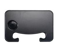 JUZELY Bandeja para Volante De Coche para VW Multivan T6, Multifuncional portátil para el Volante del Coche con portavasos Doble Cara Mesa del Volante del Coche,C