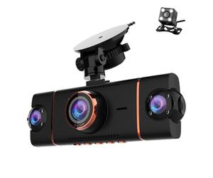 JUZELY Dashcam para Tesla Model S 2012-2025, Grabadora 360 Grados con 4 Cámaras, Visión Nocturna, App Móvil, Tarjeta 32GB