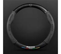 JUZELY Funda Volante Coche para Mazda Verisa 2004-2015, Microfibra para Coche Fundas para Volante Fundas Cubre Volante Coche Funda de Volante de Coche en Cuero,C