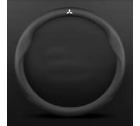 JUZELY Funda Volante Coche para Mitsubishi Outlander ASX Lancer EX Eclipse Cross Lancer, Microfibra para Coche Fundas para Volante Fundas Cubre Volante Coche Funda de Volante de Coche en Cuero,D