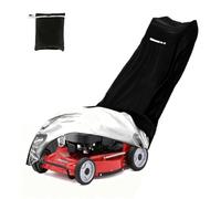 JUZELY Lawnmower Cover para Ego Power+ LM1700E LM1701E, Oxford Elástico, Ajuste Antiviento y Reflectante, Uso Todo El Año