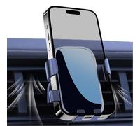 JUZELY Soporte Movil Coche para Hyundai Solaris Accent Excel Pony Brio Verna Avega, Rotación 360°, Uso con Una Mano Soporte para teléfono Coche,Apto para Rejillas de ventilación