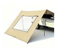 JUZELY Toldo Coche para Porsche 718 Cayman 718 Boxster 718 Spyder, Refugio Versátil con Pantallas Transpirables, Protección UV, Se Puede Instalar en Coches o SUV,B-Beige