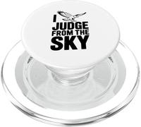 Juzgo Desde el Cielo Cool Hawk Lover PopSockets PopGrip para MagSafe